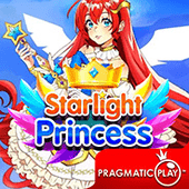 Starlight Princess slot icon at happy bingo casino lobby